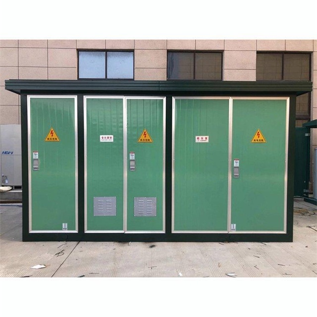 博白1600KVA欧式箱式变压器